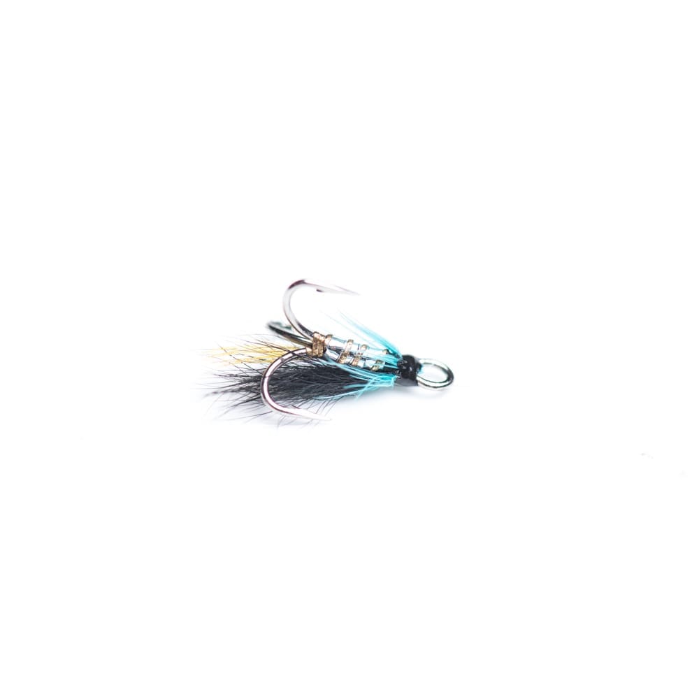 Atlantic Flies Black and Blue Micro Treble - Fin & Game