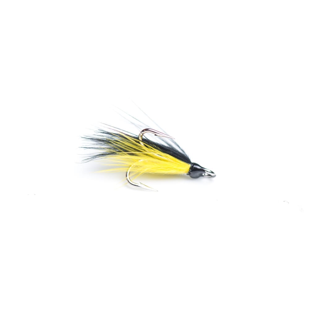 Atlantic Flies Black and Yellow Madeline Micro Treble - Fin & Game