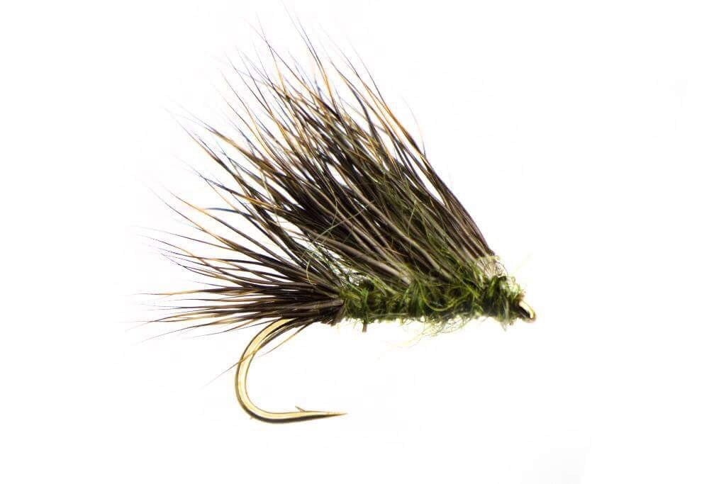 Fario Fly – Super Sedge Hog Olive - Fin & Game