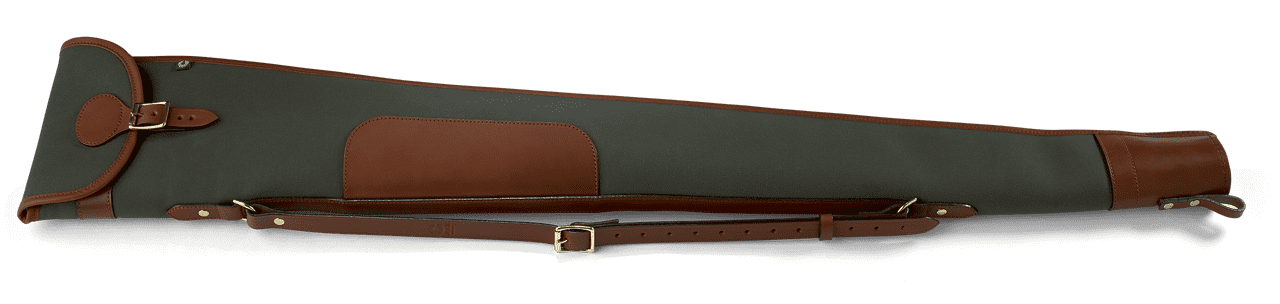 Croots Rosedale Canvas Shotgun Slip with Flap/Zip - Fin & Game