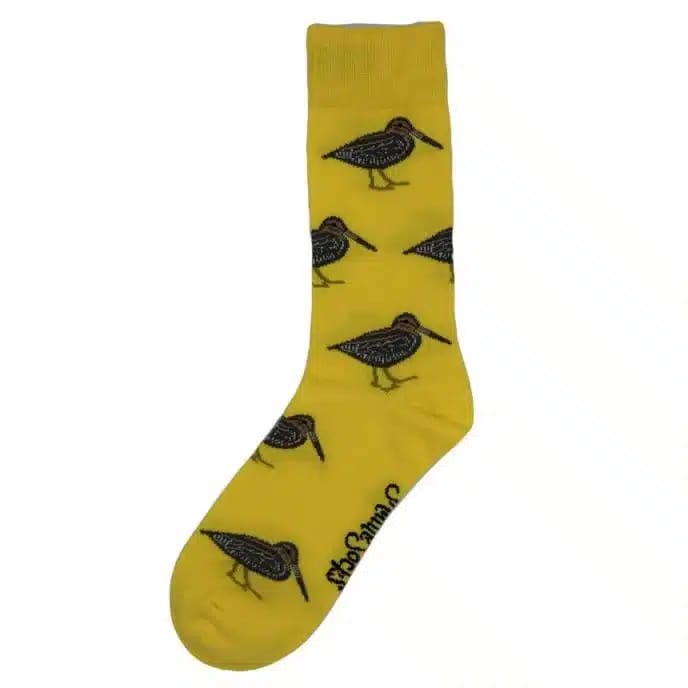 Shuttlesocks Yellow Woodcock Socks - Fin & Game