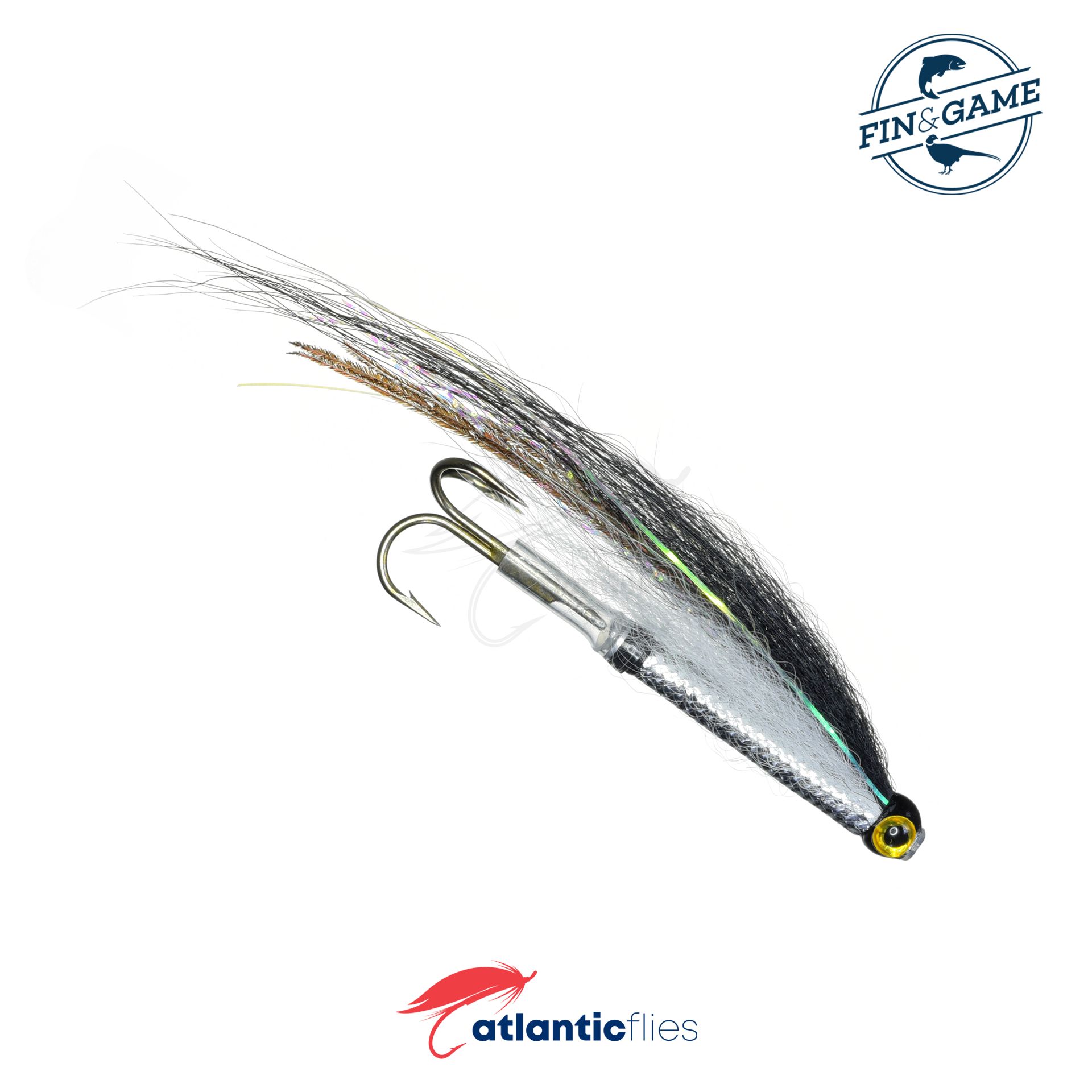 Atlantic Flies Pearl and Silver Bismo Tube - Fin & Game