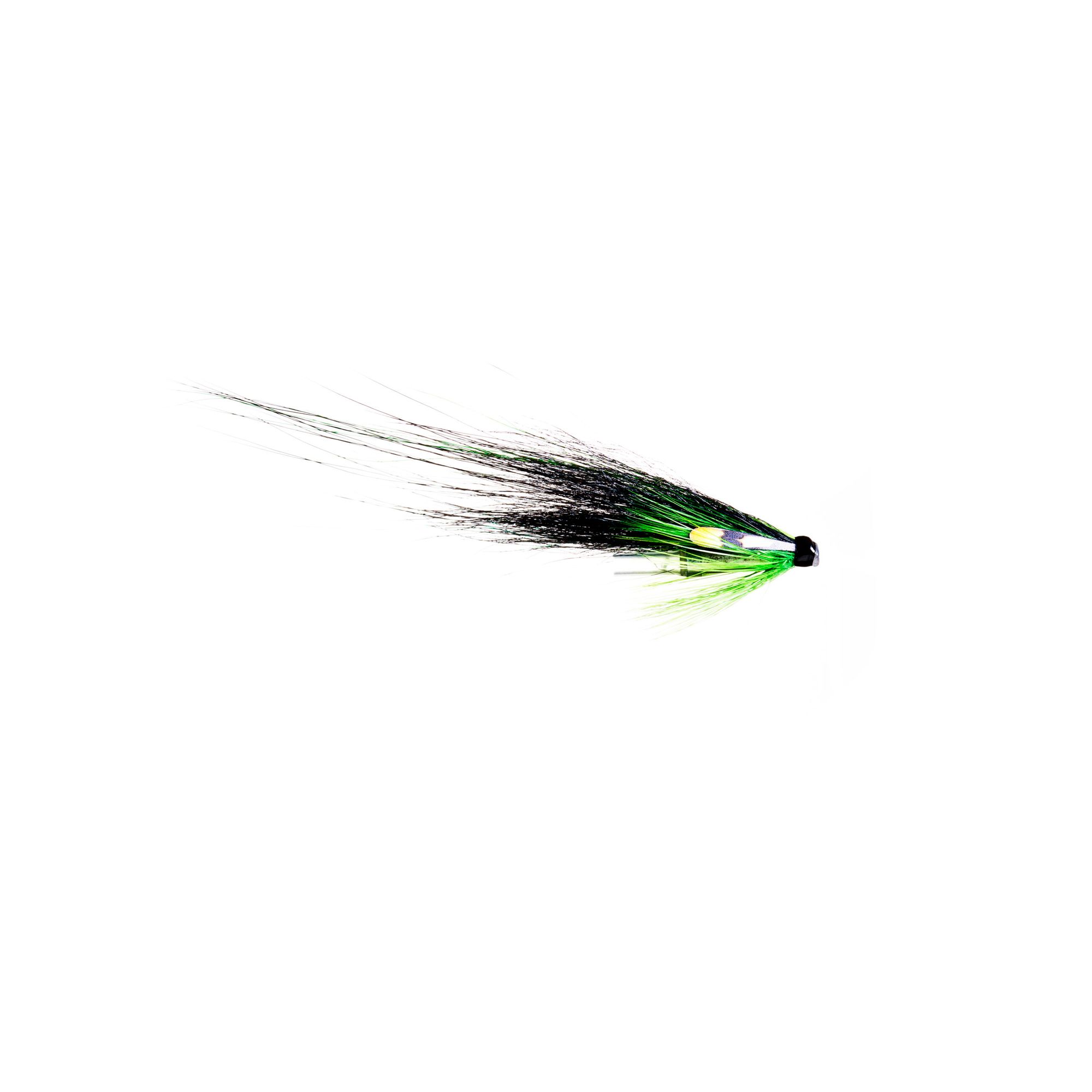 Atlantic Flies Wolfowich Green/Silver Tube - Fin & Game