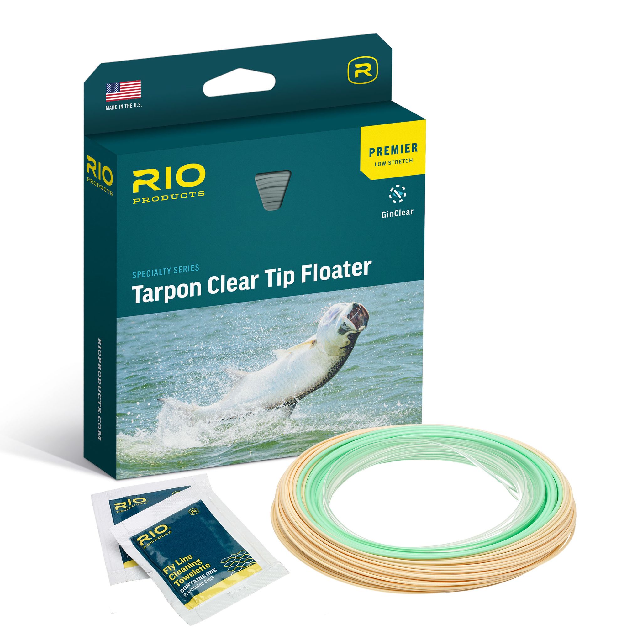 RIO Premier Tarpon Clear Tip Fly Line - Fin & Game