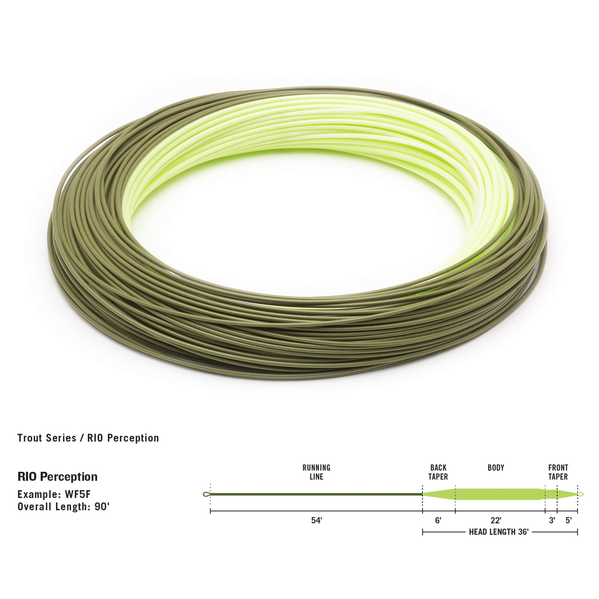 RIO Premier Perception Fly Line - Fin & Game