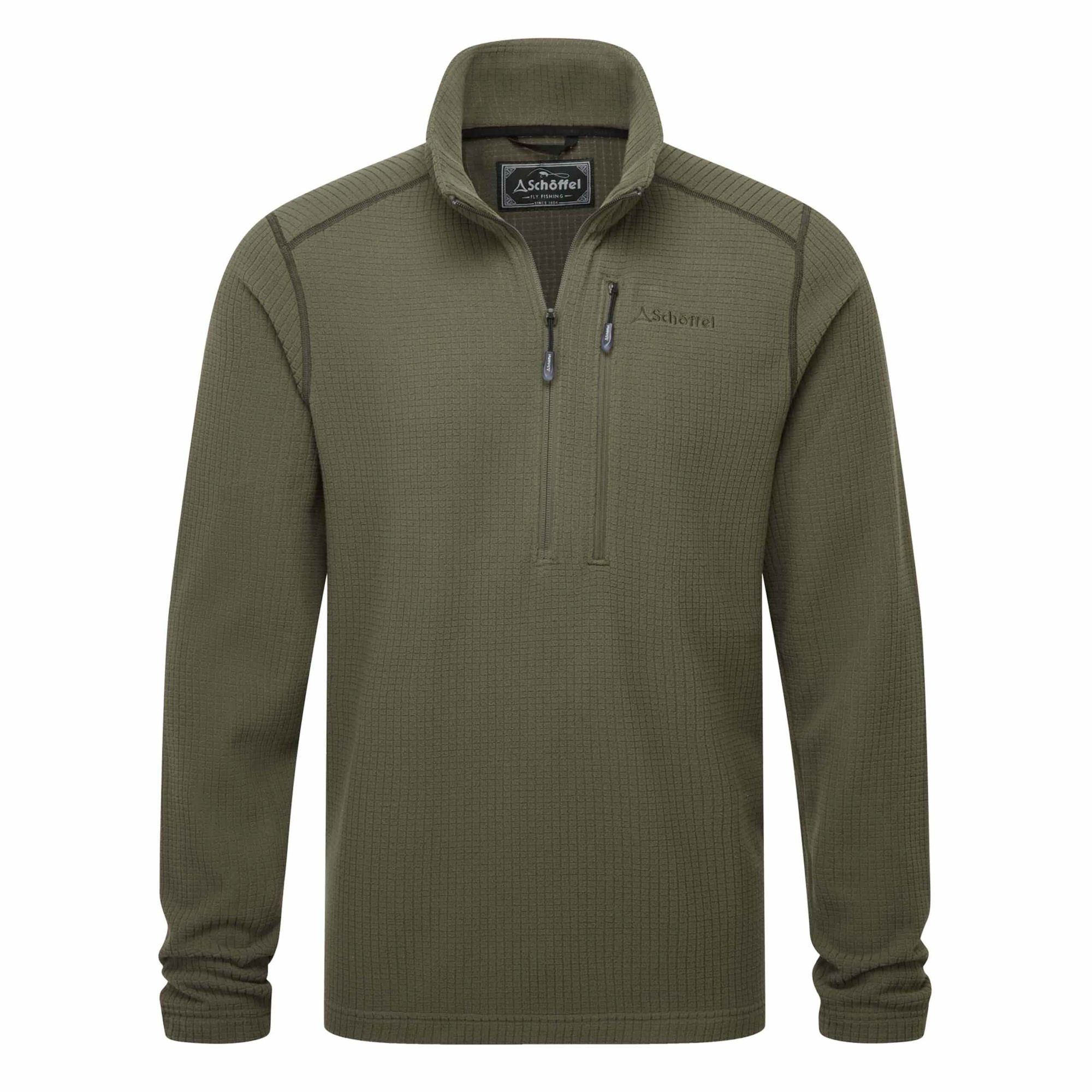 Schoffel Welland Lightweight Fleece – River Green, 38 S - Fin & Game