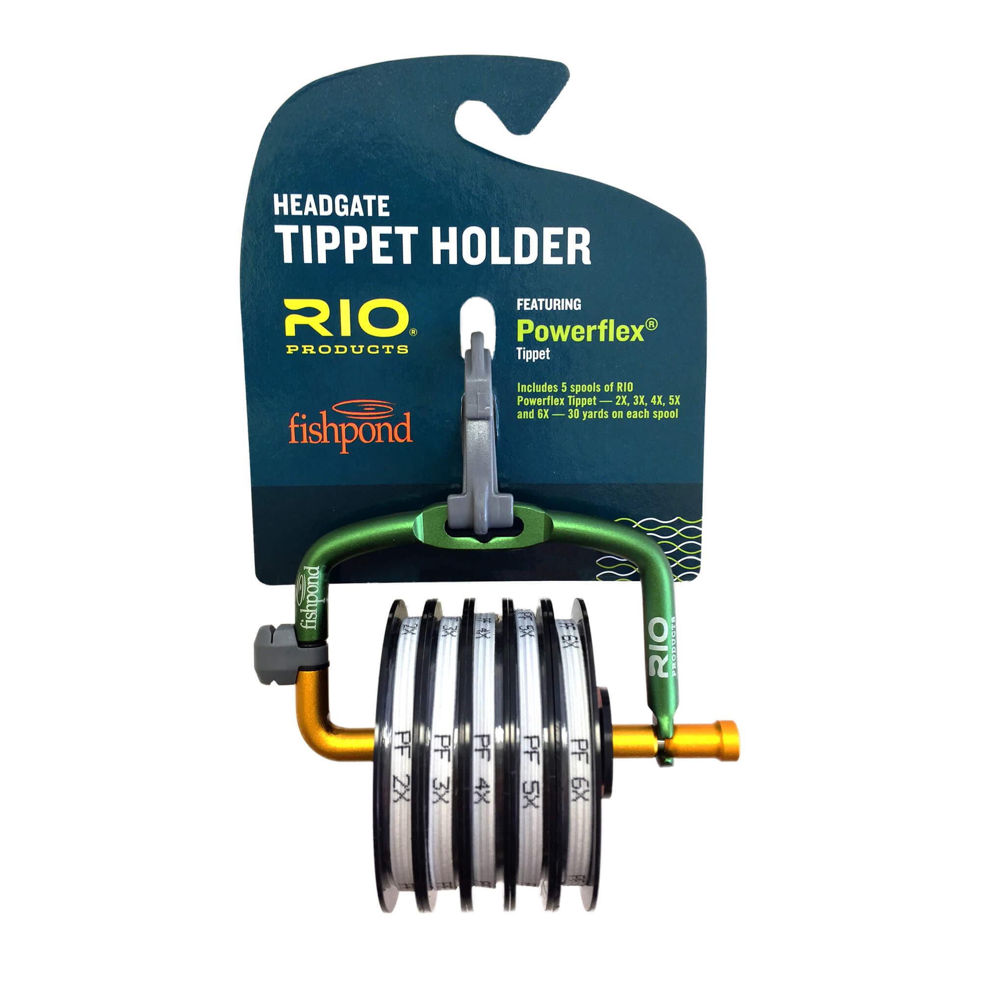 RIO Headgate Tippet Holder Loaded 6X-2X - Fin & Game