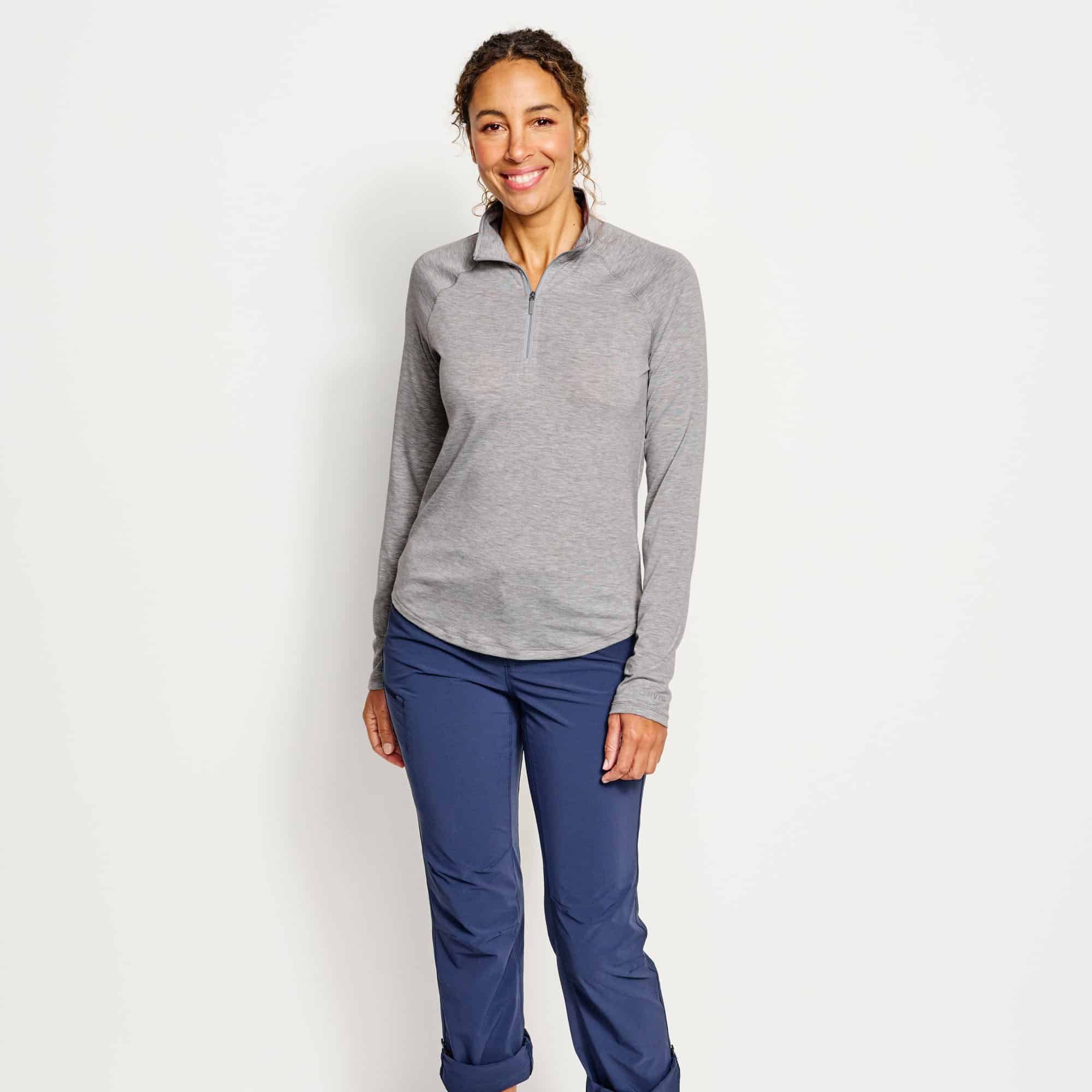 Orvis Women’s Dricast 1/4 Zip - Fin & Game