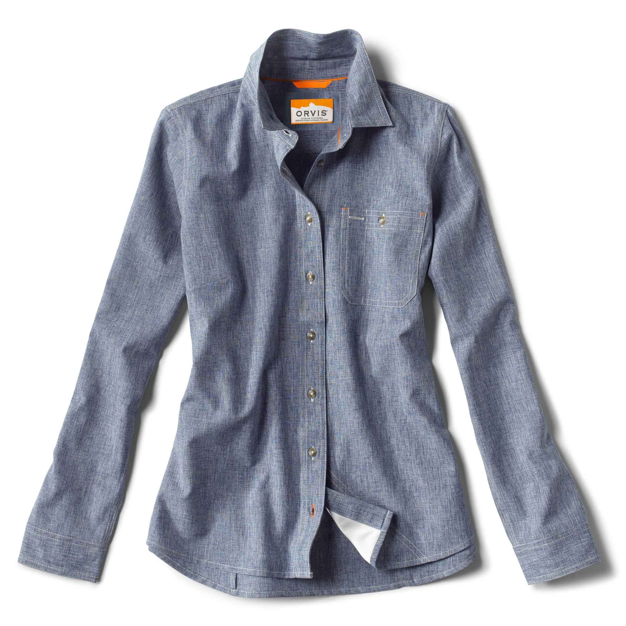 Orvis Women’s Tech Chambray Work Shirt - Fin & Game