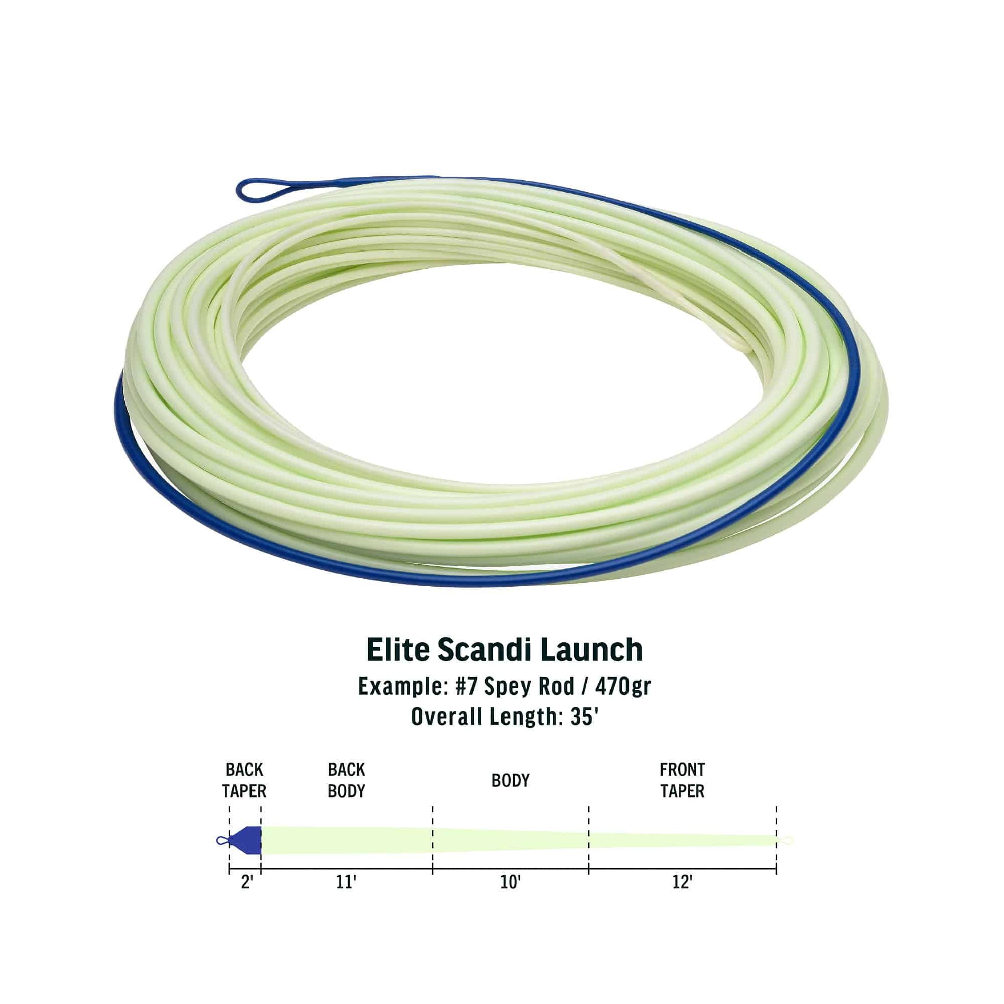 Rio Elite Scandi Launch Shooting Head - Fin & Game