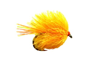 Fario Fly – Sunburst Orange Super Blob - Fin & Game