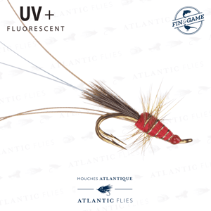 Atlantic Flies Red Frances Double - Fin & Game