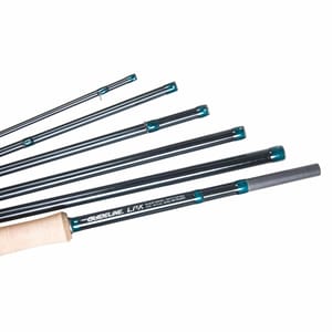 Guideline LPX Chrome 6pc DH Fly Rod - Fin & Game