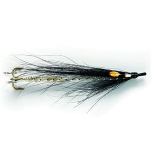 Black and Silver Snake Fly - Fin & Game