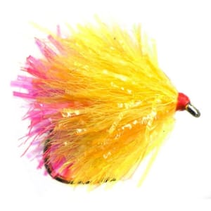Fario Fly – Neon Sunburst and Pink Blob - Fin & Game