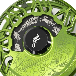 Abel Rove Fly Reel Ported Green Grass - Fin & Game