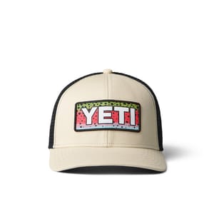 Yeti Rainbow Trout Logo Badge Hat - Fin & Game