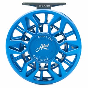 Abel SDS Ported Satin Blue III Fly Reel - Fin & Game