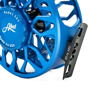 Abel SDS Ported Satin Blue III Fly Reel - Fin & Game