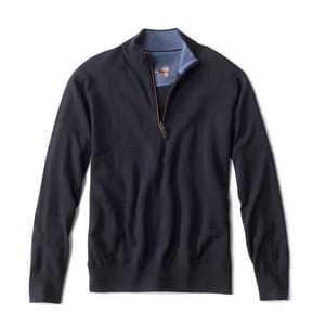 Orvis Merino Quarter Zip Sweater 2.0 - Fin & Game