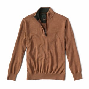 Orvis Merino Quarter Zip Sweater 2.0 - Fin & Game