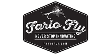 Fario Flies Brand Logo On White Background.