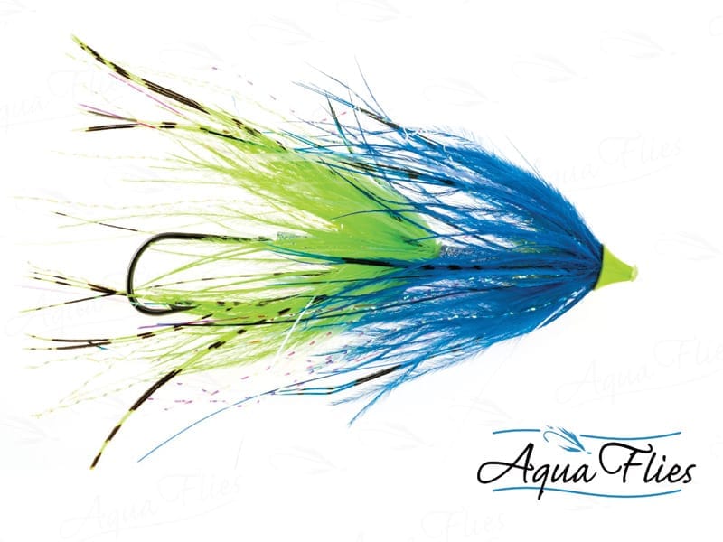 Stu’s Chinook Intruder – Blue/Chartreuse - Fin & Game