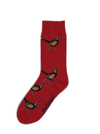 Shuttlesocks Red Pheasant Socks