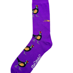 Shuttlesocks Royal Purple Pheasant Socks