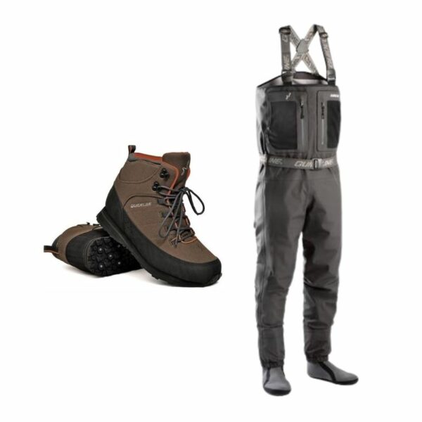 Guideline Laxa 2.0 Zip Waders and Boots Combo (Traction)
