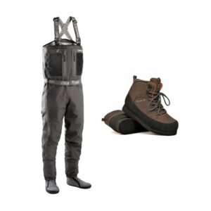 Guideline Laxa 2.0 Wader and Felt Wading Boots Combo