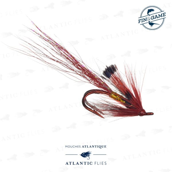 AF-Ally-Shrimp-Red-Red-Mustad-Double-Fin-and-Game__14103 Atlantic Flies Red Ally Shrimp Double - Fin & Game