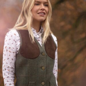 Alan Paine Ladies Lawen Printed Shirt - Fin & Game