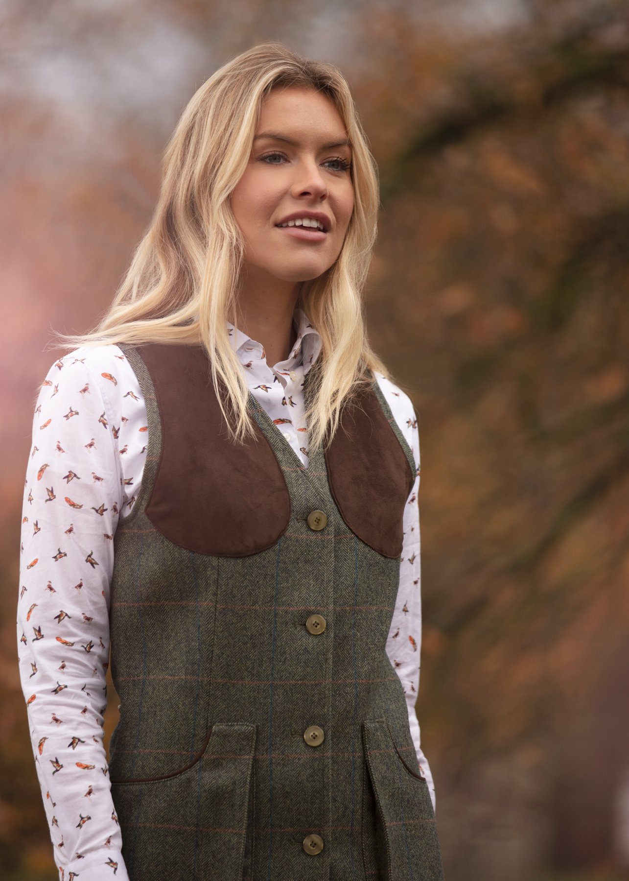 Alan Paine Ladies Lawen Printed Shirt - Fin & Game