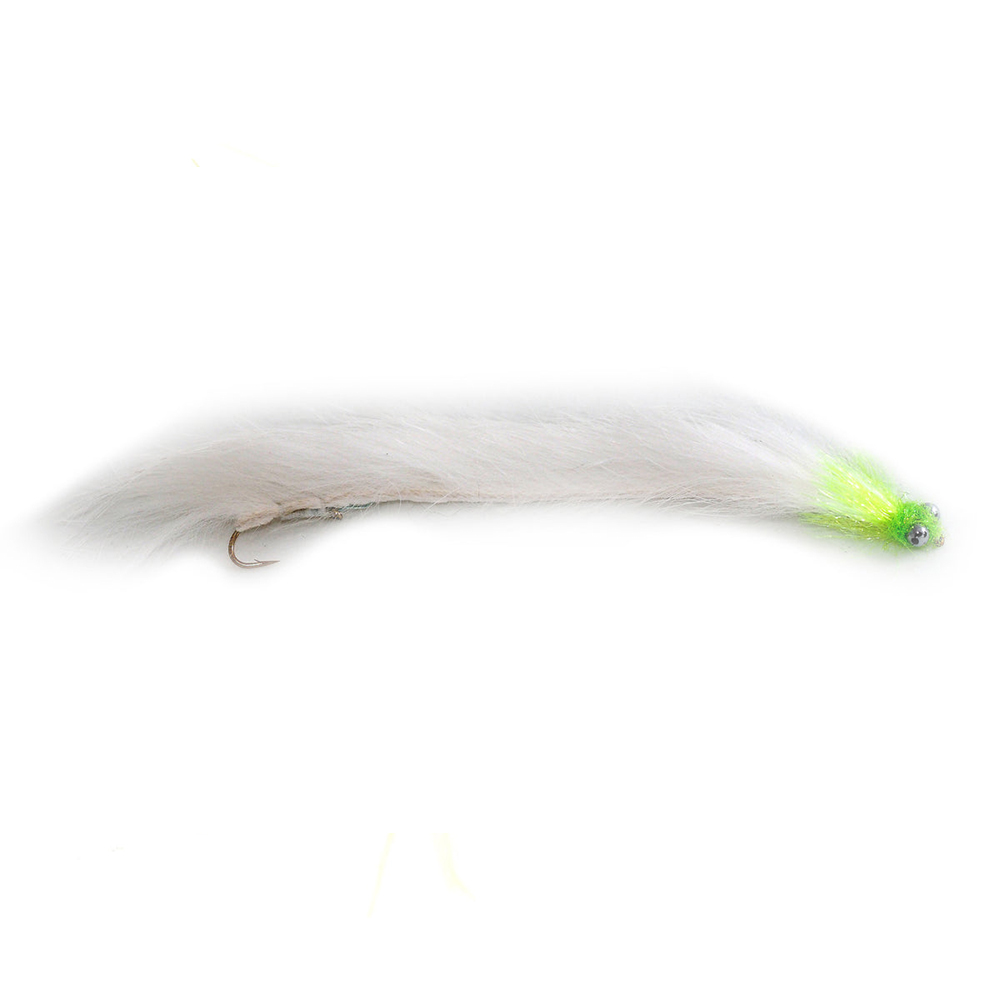 Fario Fly White Snake 10cm - Fin & Game