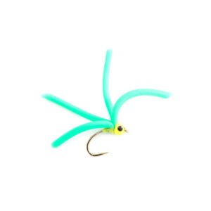 Fario Fly 4 Leg Squirmy – Green - Fin & Game
