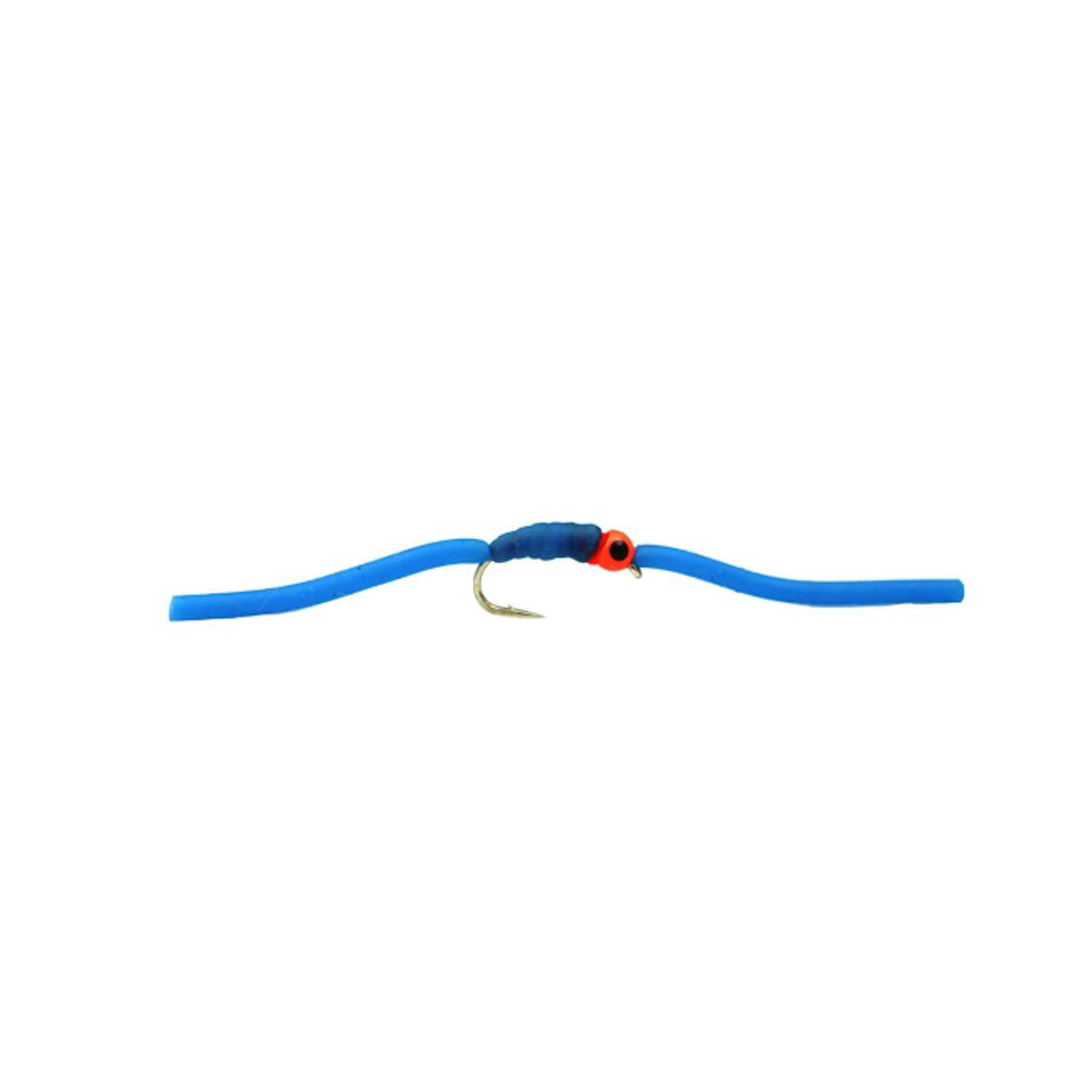 Fario Fly Squirmy Worm – Blue - Fin & Game