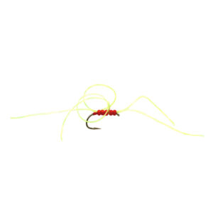 Fario Fly Crazy Orange Worm - Fin & Game