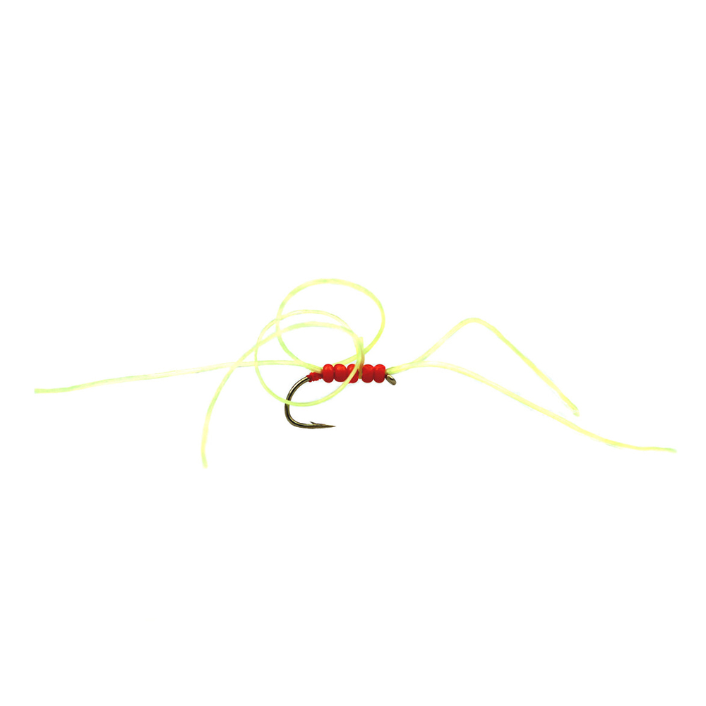 Fario Fly Crazy Orange Worm - Fin & Game