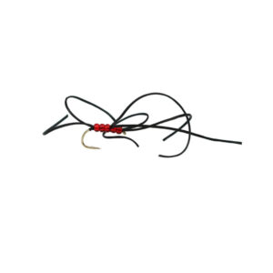 Fario Fly Crazy Worm – Black - Fin & Game