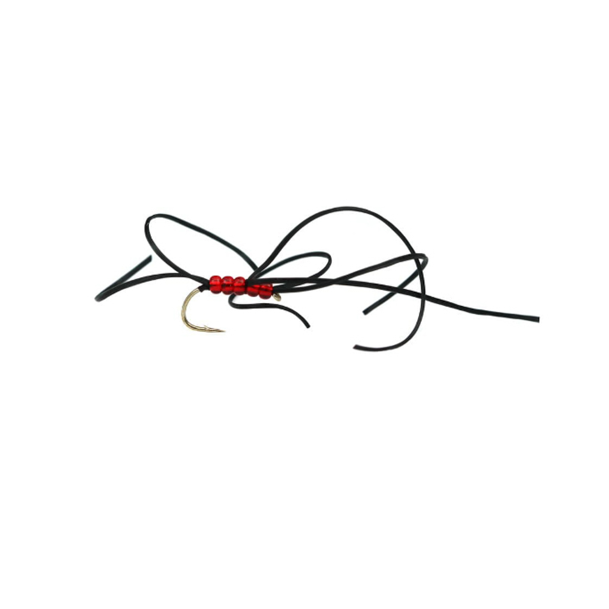Fario Fly Crazy Worm – Black - Fin & Game