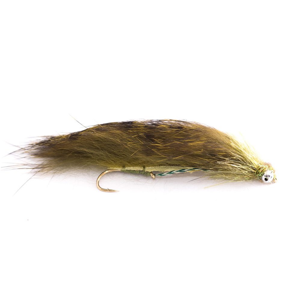 Fario Fly Mini Olive Snake 5cm - Fin & Game