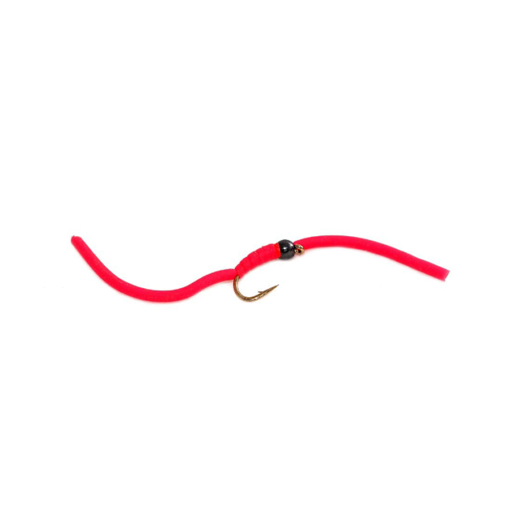Fario Fly Squirmy Worm – Red - Fin & Game