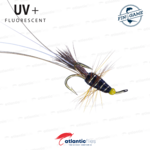 Atlantic Flies Black Frances Treble - Fin & Game