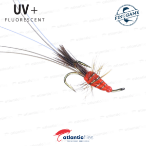 Atlantic Flies Red Frances Treble - Fin & Game