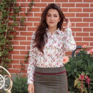 Alan Paine Ladies Lawen Printed Shirt - Fin & Game