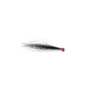 Atlantic Flies Slim Jim Black & Red Hitch Tube - Fin & Game