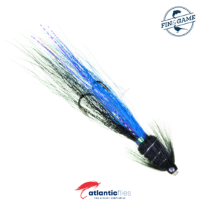 Atlantic Flies Black and Blue Snaelda Tube - Fin & Game