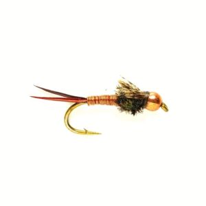 Atlantic Flies TDF Copper John Yellow Rubberlegs - Fin & Game