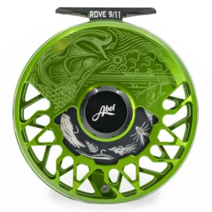 Abel Rove Fly Reel Ported Green Grass - Fin & Game